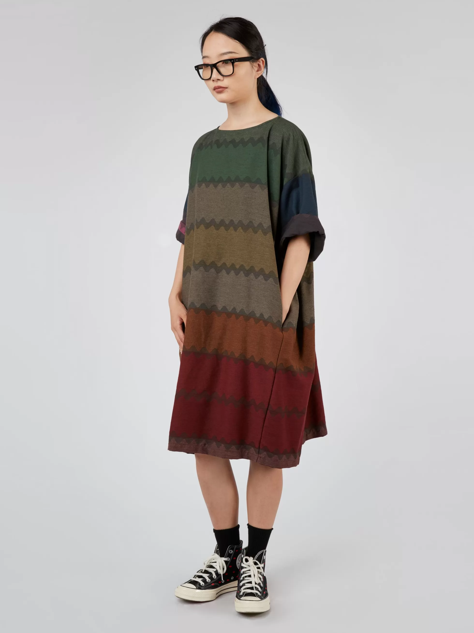 WENDYKEI Abito In Tessuto Multicolor Palette Autunno | Donna Abiti
