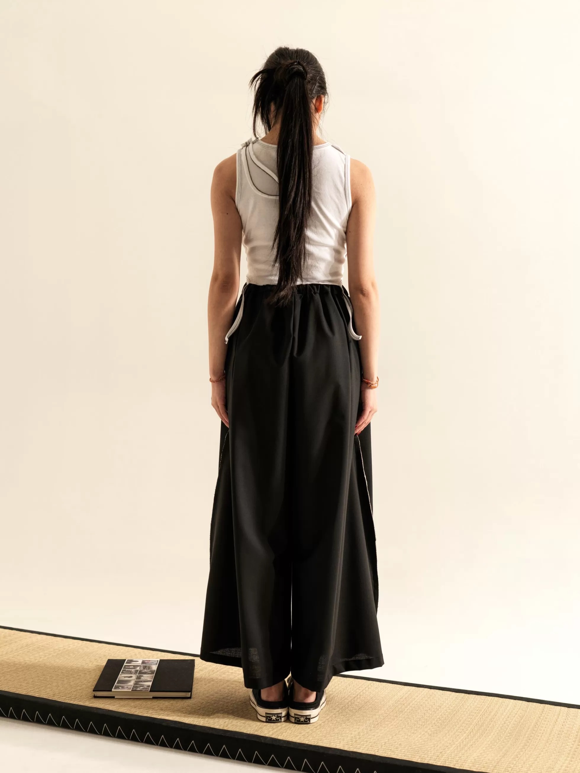 WENDYKEI Crop Top Con Applicazione A Taglio Vivo | Donna Top E Magliette