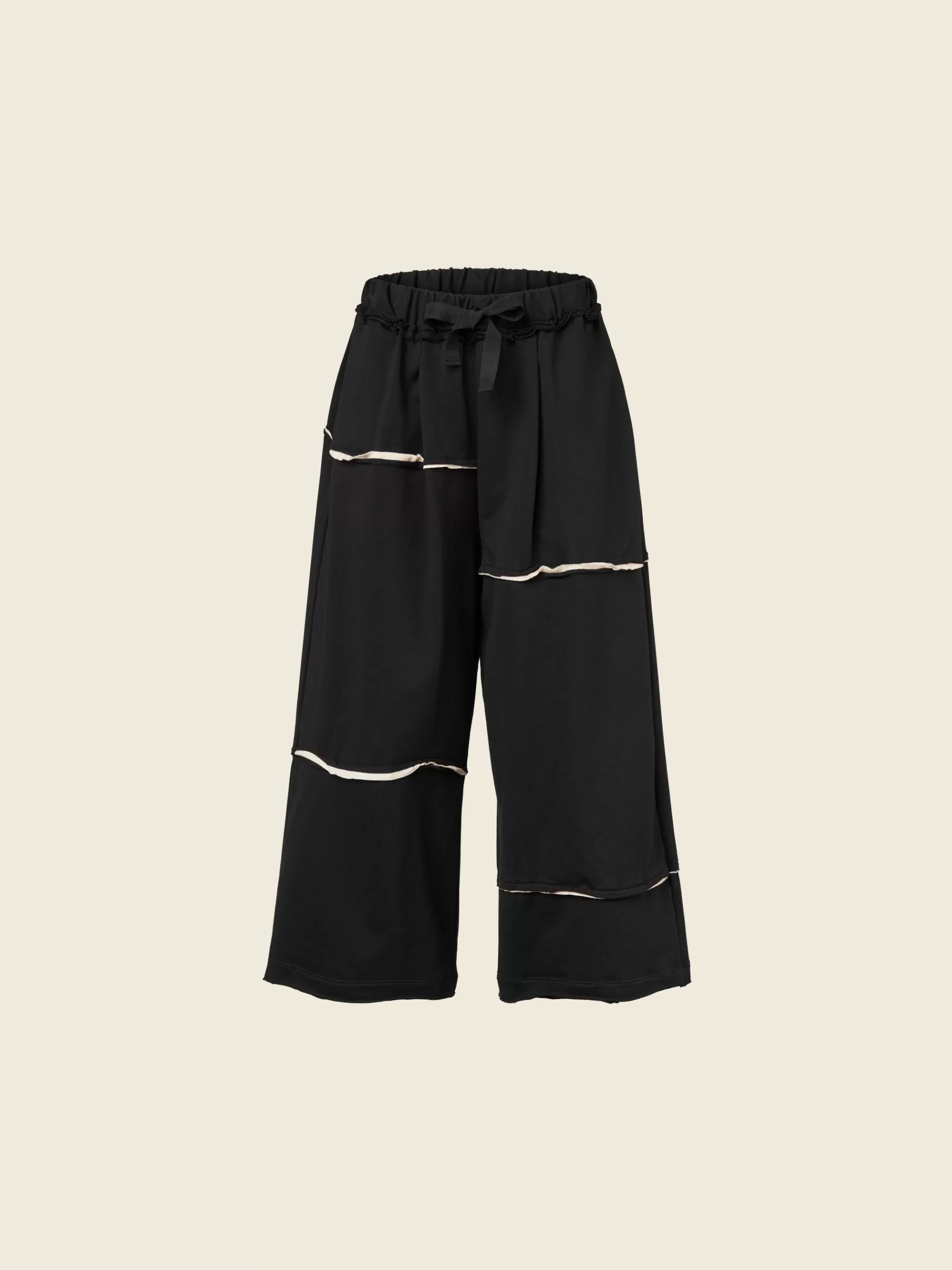 WENDYKEI Pantalone Con Cuciture Ed Inserti Color Ecru' | Donna Pantaloni