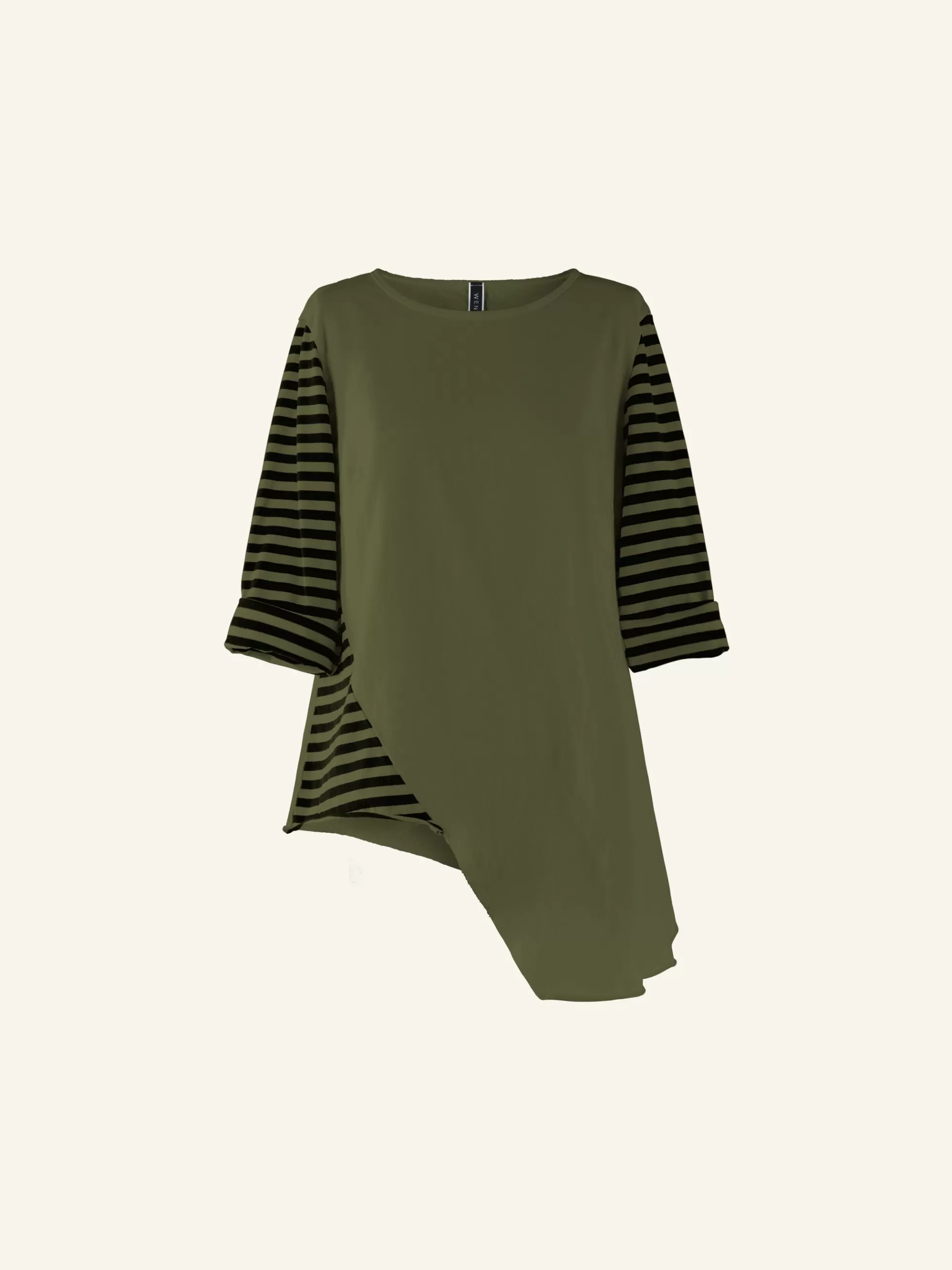 WENDYKEI T-Shirt Con Dettaglio A Righe | Donna Top E Magliette