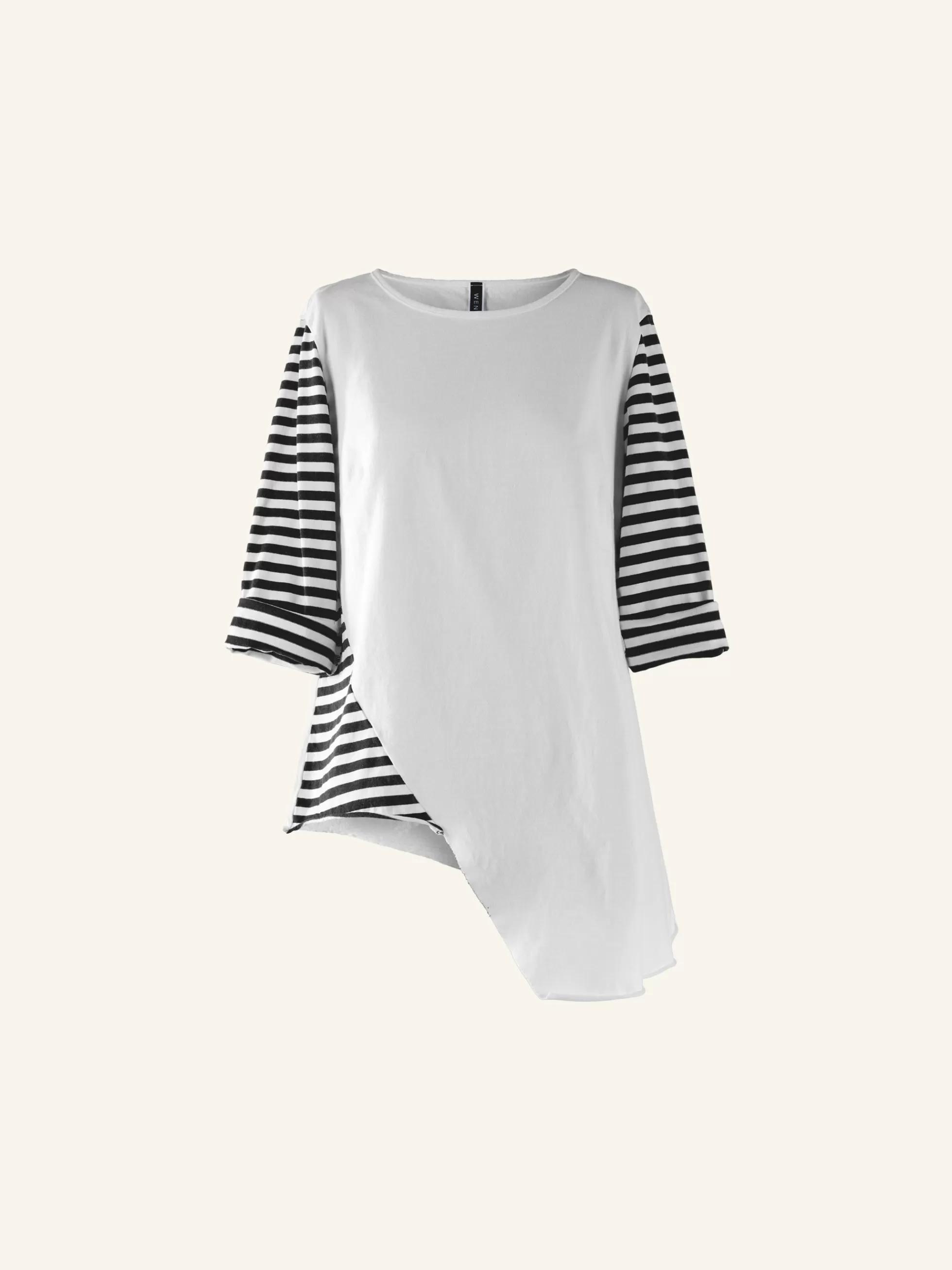 WENDYKEI T-Shirt Con Dettaglio A Righe | Donna Top E Magliette