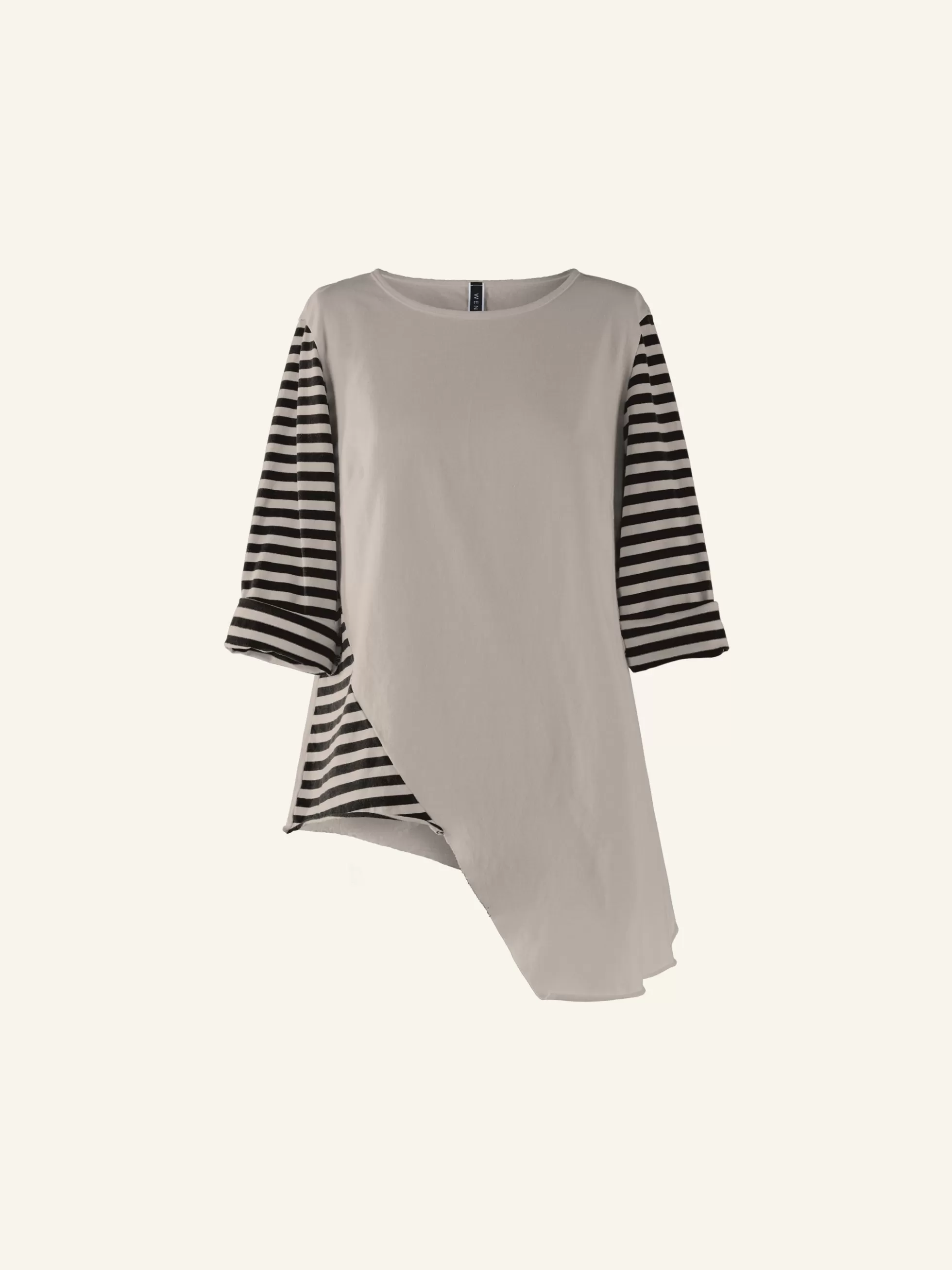 WENDYKEI T-Shirt Con Dettaglio A Righe | Donna Top E Magliette