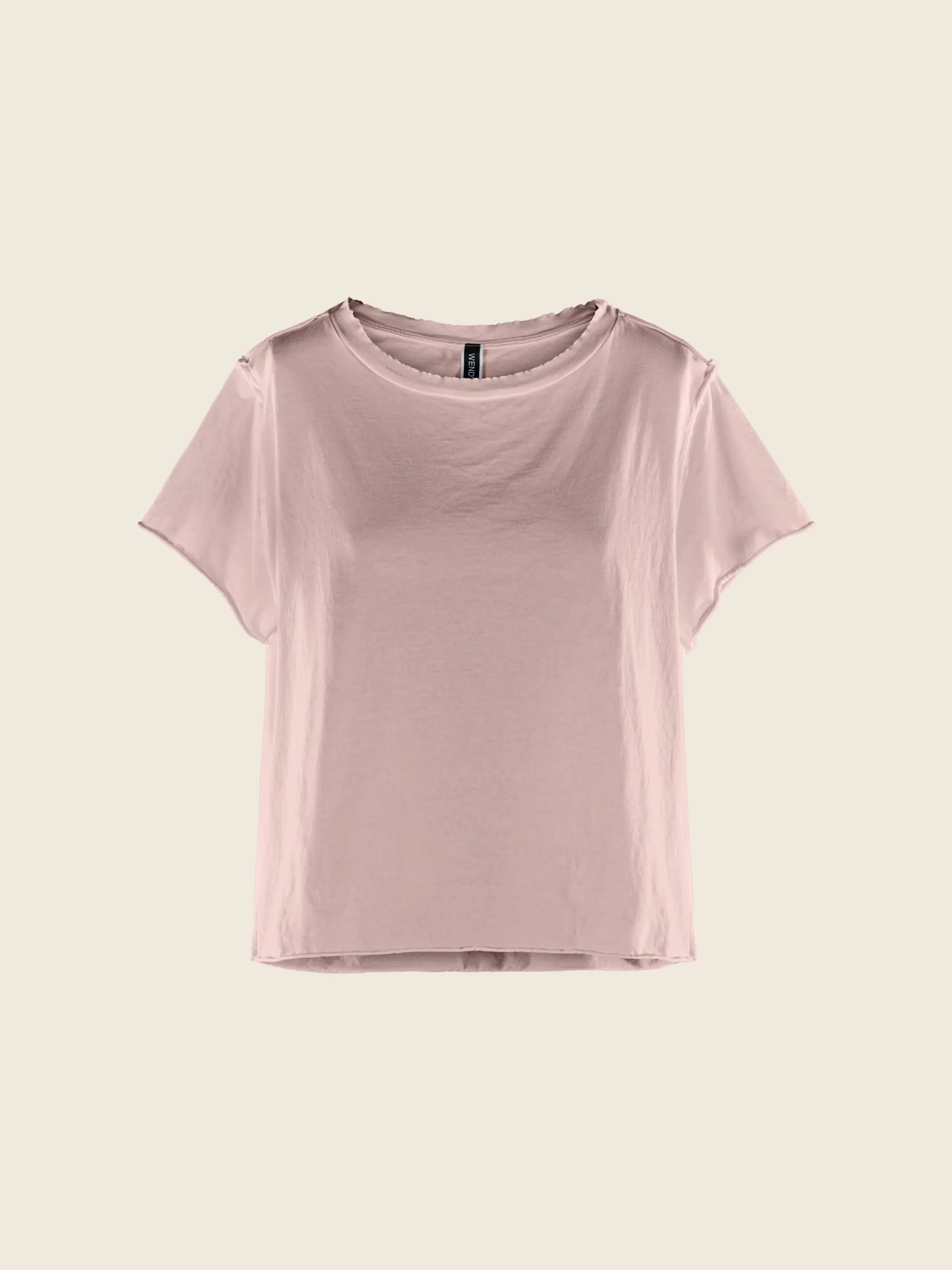 WENDYKEI T-Shirt In Cotone A Taglio Vivo | Donna Top E Magliette