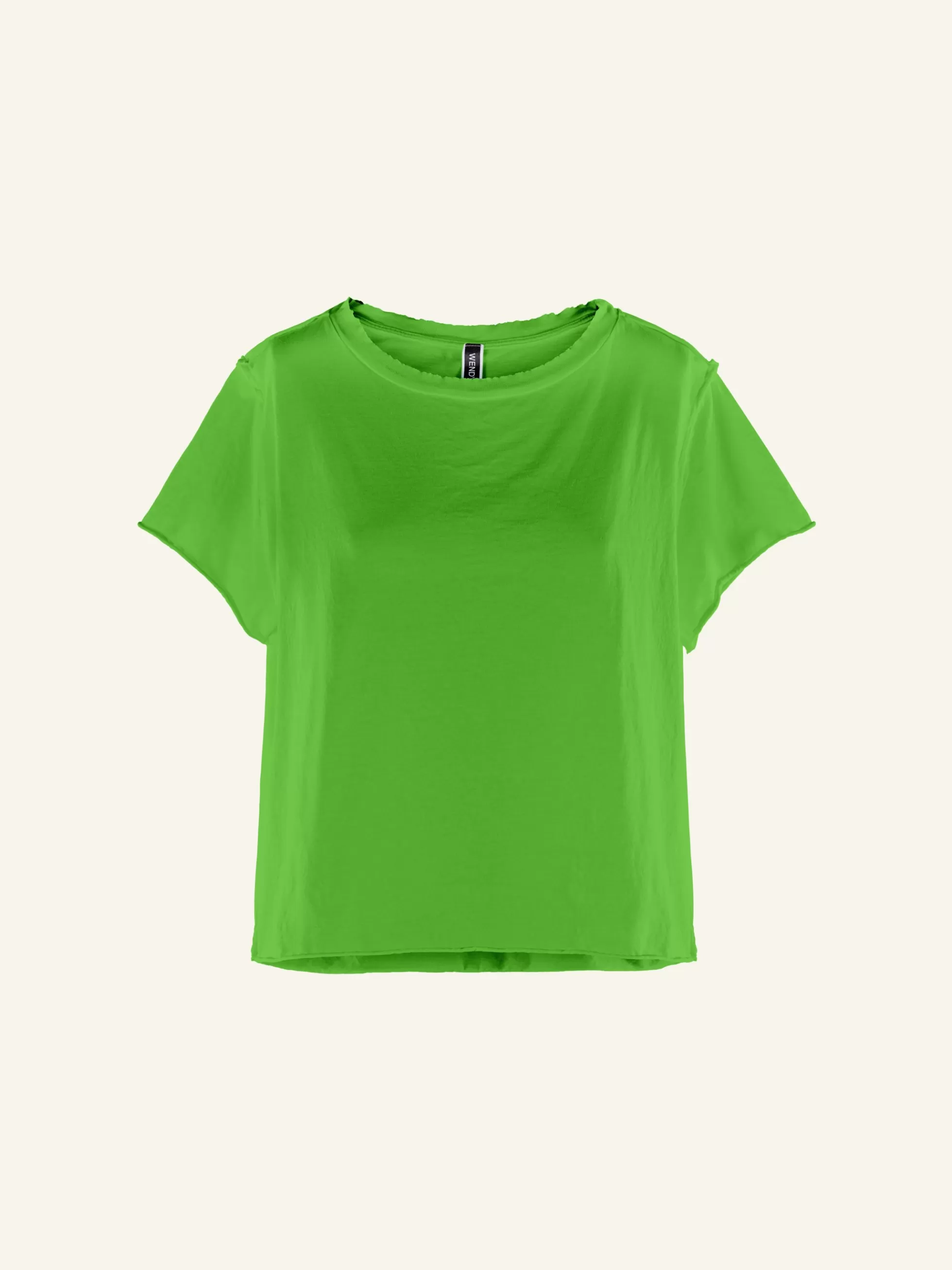 WENDYKEI T-Shirt In Cotone A Taglio Vivo | Donna Top E Magliette