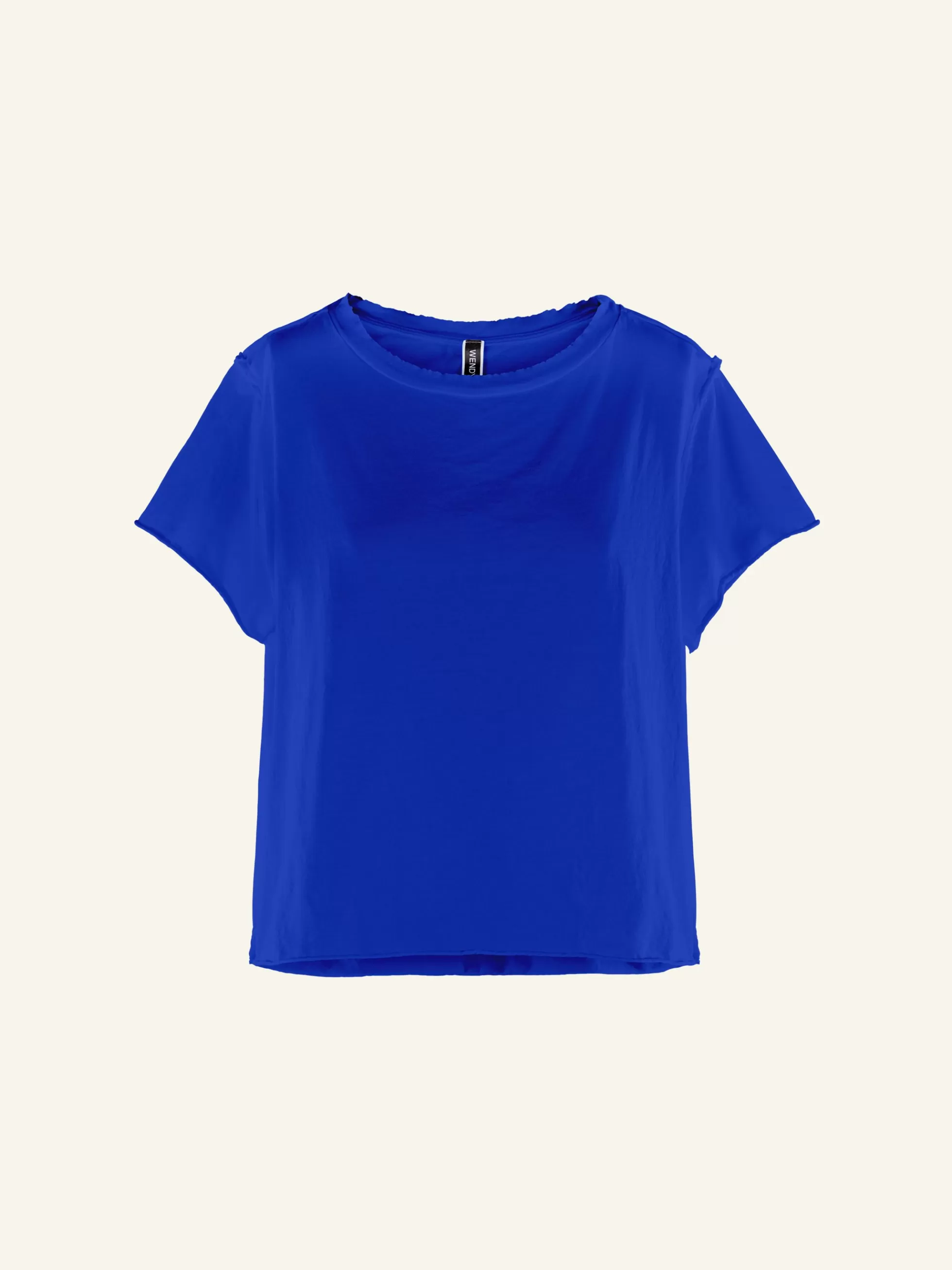 WENDYKEI T-Shirt In Cotone A Taglio Vivo | Donna Top E Magliette